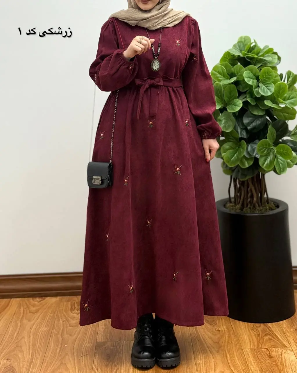 پیراهن مانتویی ترنم 2 (ویژه یلدا)